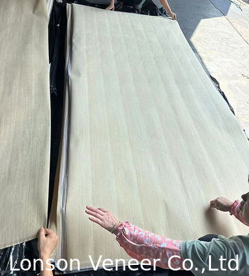 0.25-0.4 мм Толщина Белая дубовая фанера Последовательное сплетеньеПрямое зерно