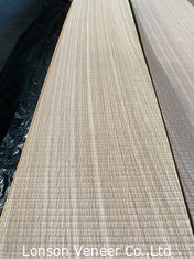 Дуб ISO9001 спиленный кварталом белый лощит облицовку древесины мебели 0.7mm