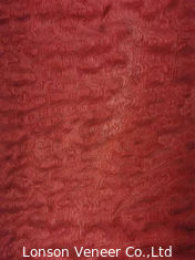 Древесина Sapelle Pommele красная покрашенная лощит ширину 10CM для дизайна интерьера