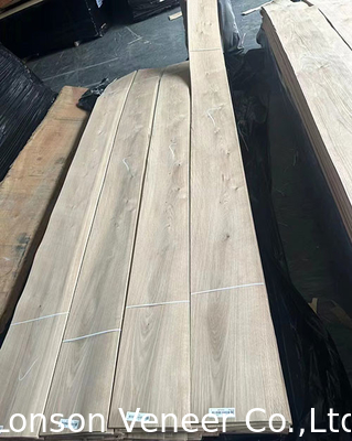 0.5mm Knotty Grade White Oak Wood Veneer для дверей мебели в ретро стиле