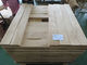 Дуб трещины мебели белый лощит облицовку древесины MDF ранга 0.7mm c